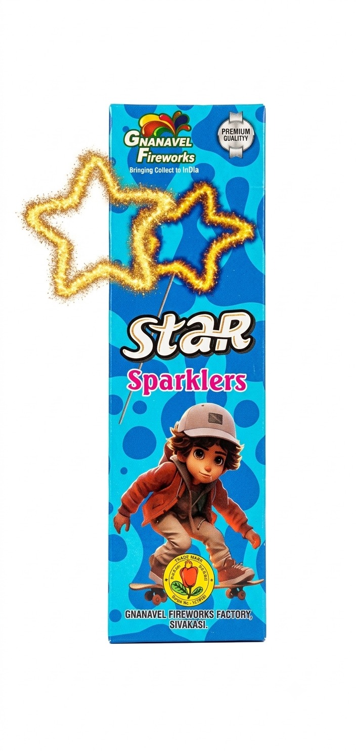 SMALL STAR SPARKLER